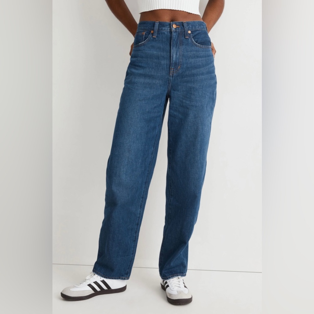 Women’s Madewell, baggy straight jeans sz 26